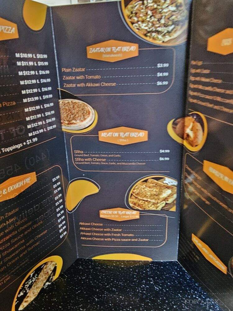Fire and Dough - North Olmsted, OH menu_pic