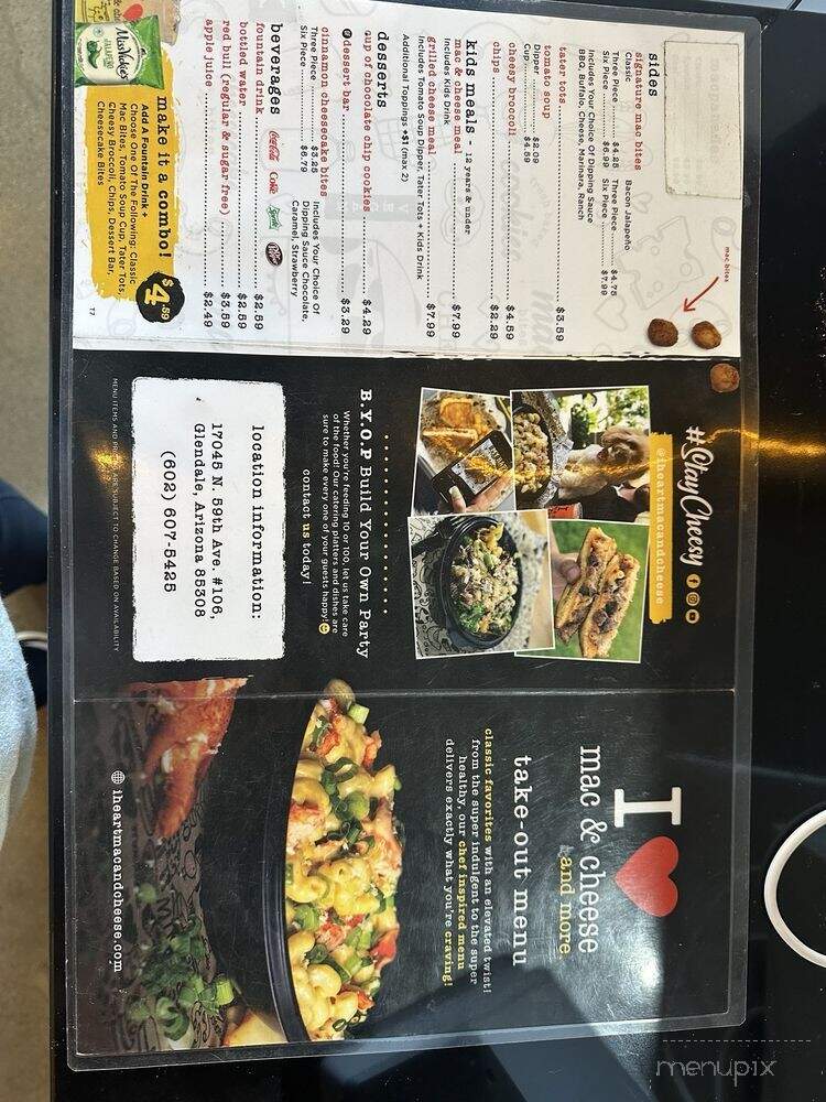 I Heart Mac & Cheese - Glendale, AZ menu_pic