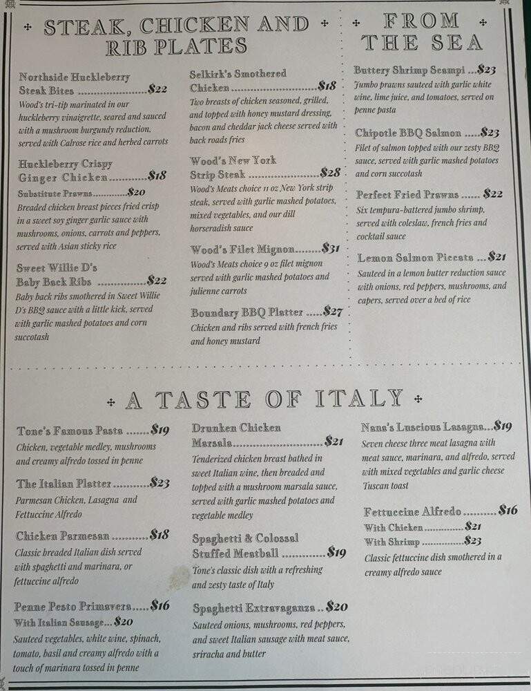 Two Tones At The Ranch - Priest River, ID menu_pic