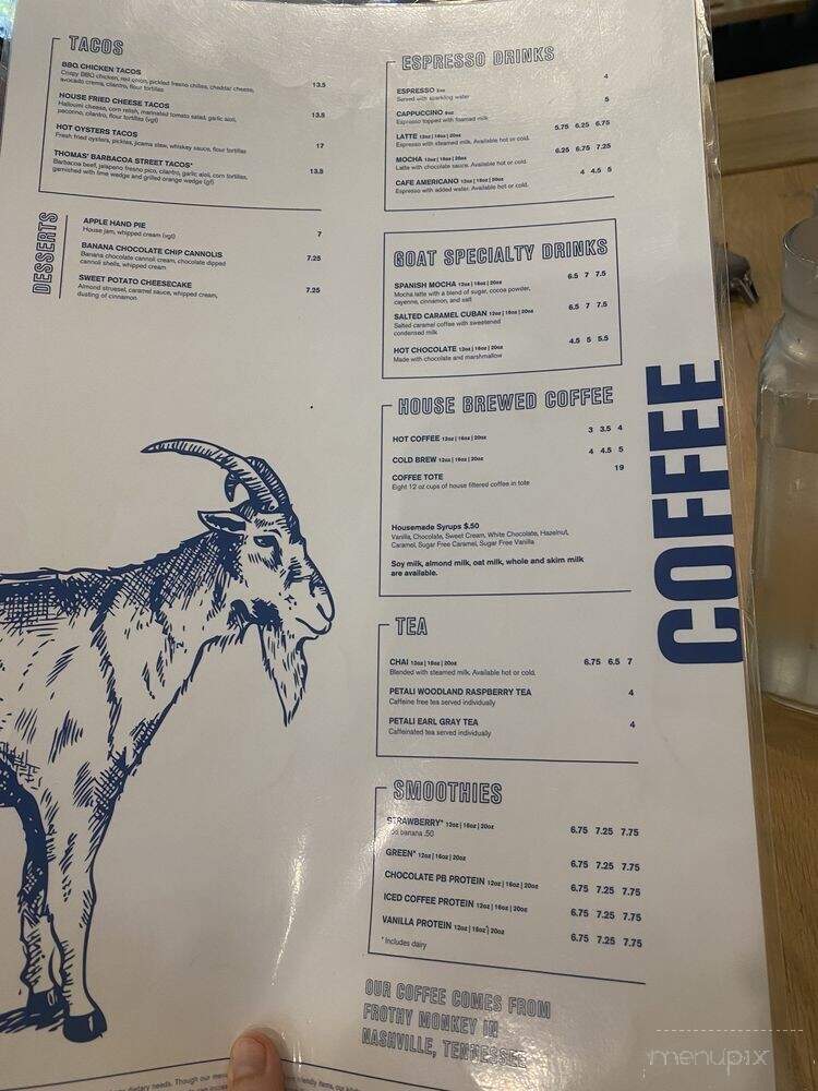 The Morning Ritual - Morrisville, NC menu_pic
