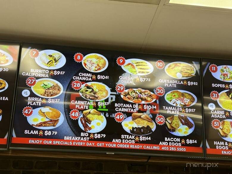 Los 2 Tapatios Restaurant & Taqueria - Edmond, OK menu_pic