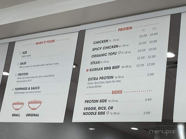 BIBIBOP Asian Grill - Willowbrook, IL menu_pic