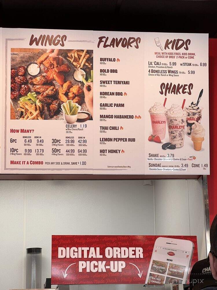 Charleys Philly Steaks - Broadview, IL menu_pic