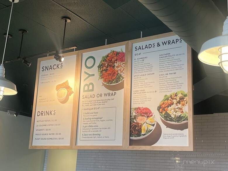 Evergreens - Bellevue, WA menu_pic