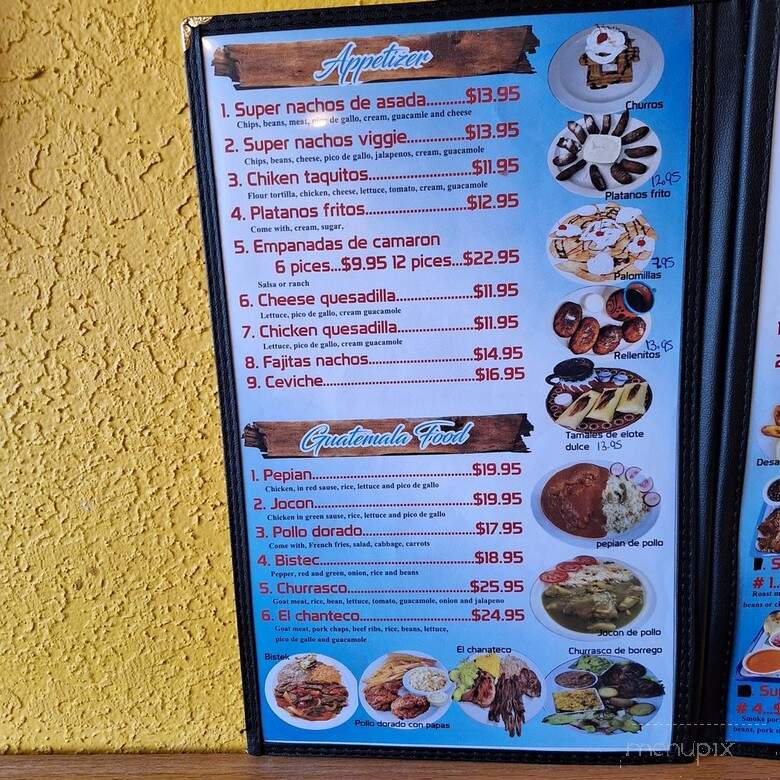 Restaurant Ramos - Seaside, OR menu_pic
