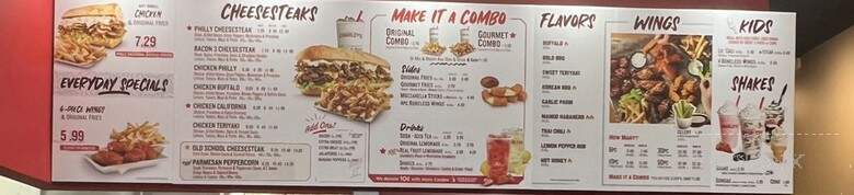 Charleys Philly Steaks - Sterling Heights, MI menu_pic