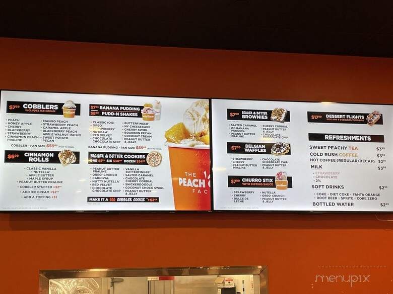 The Peach Cobbler Factory - Cincinnati, OH menu_pic