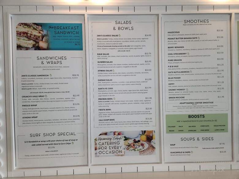 Jan's Health Bar - Huntington Beach, CA