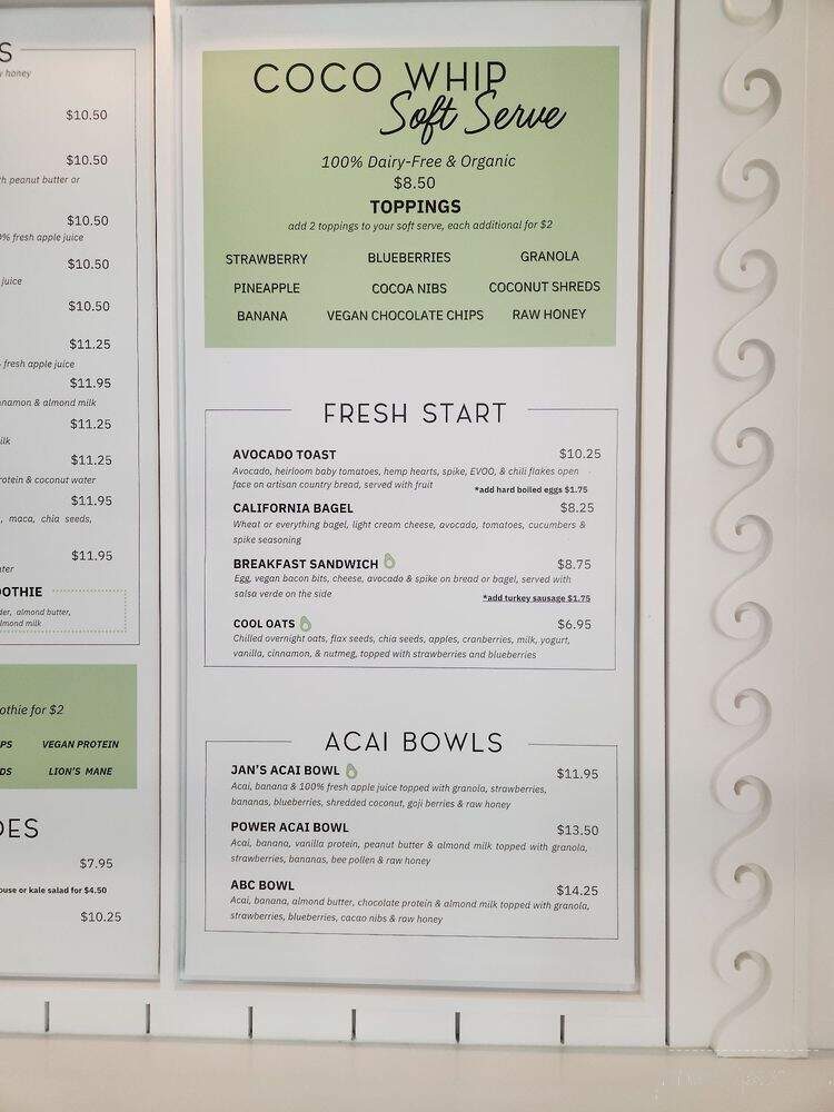 Jan's Health Bar - Huntington Beach, CA