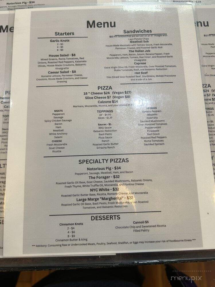 Pizza AF - Louisville, KY menu_pic