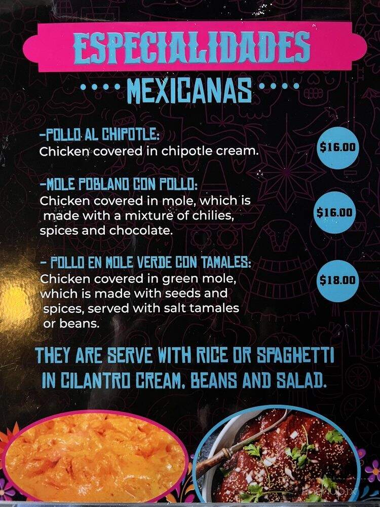 Mi Mexico Querido - Minneapolis, MN menu_pic
