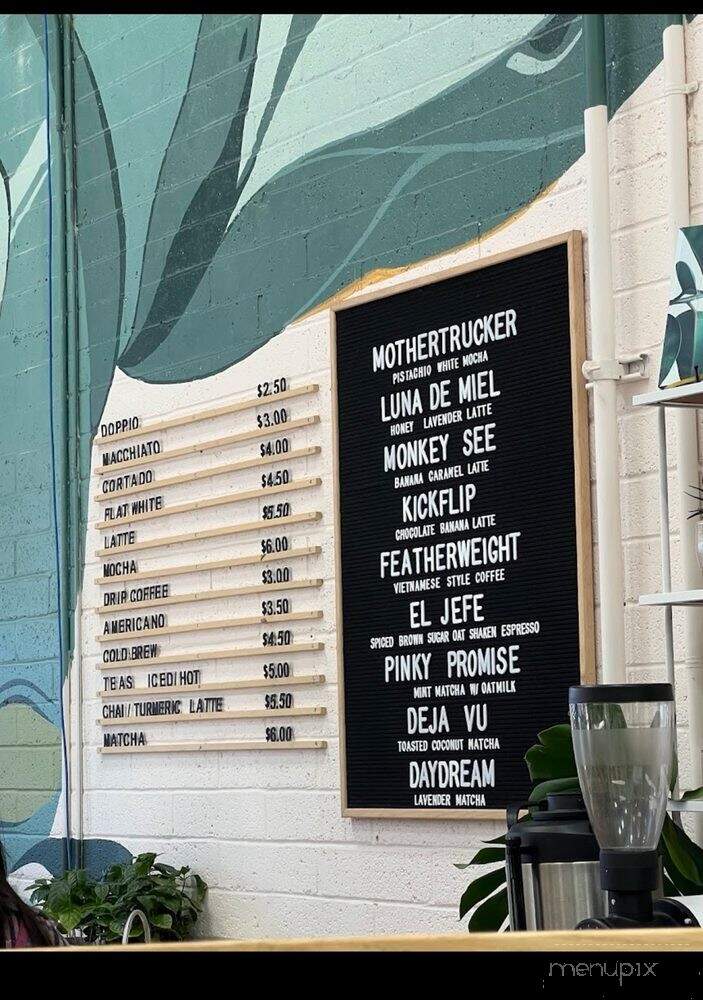 Selva Coffee House - San Diego, CA menu_pic