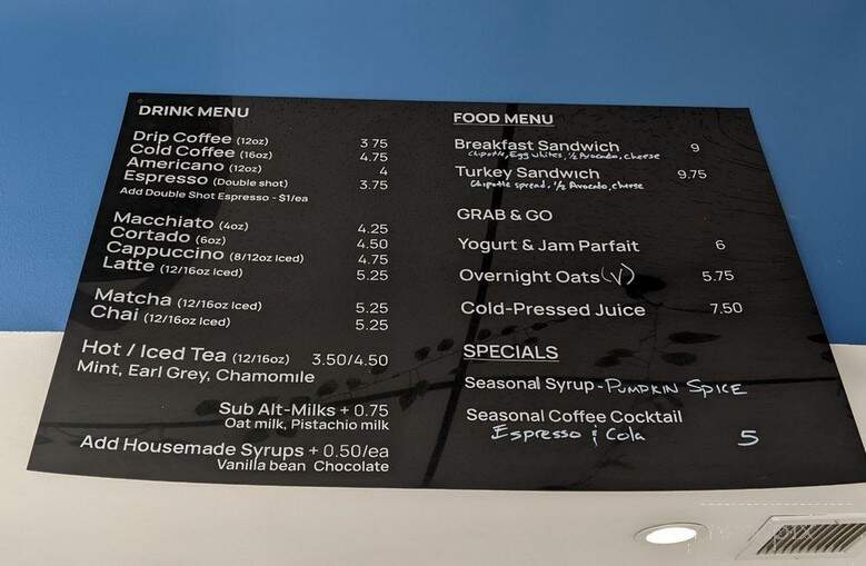 Compelling Coffee - North Hollywood, CA menu_pic