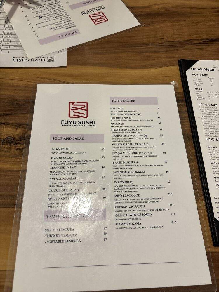 Fuyu Sushi - Aurora, CO menu_pic