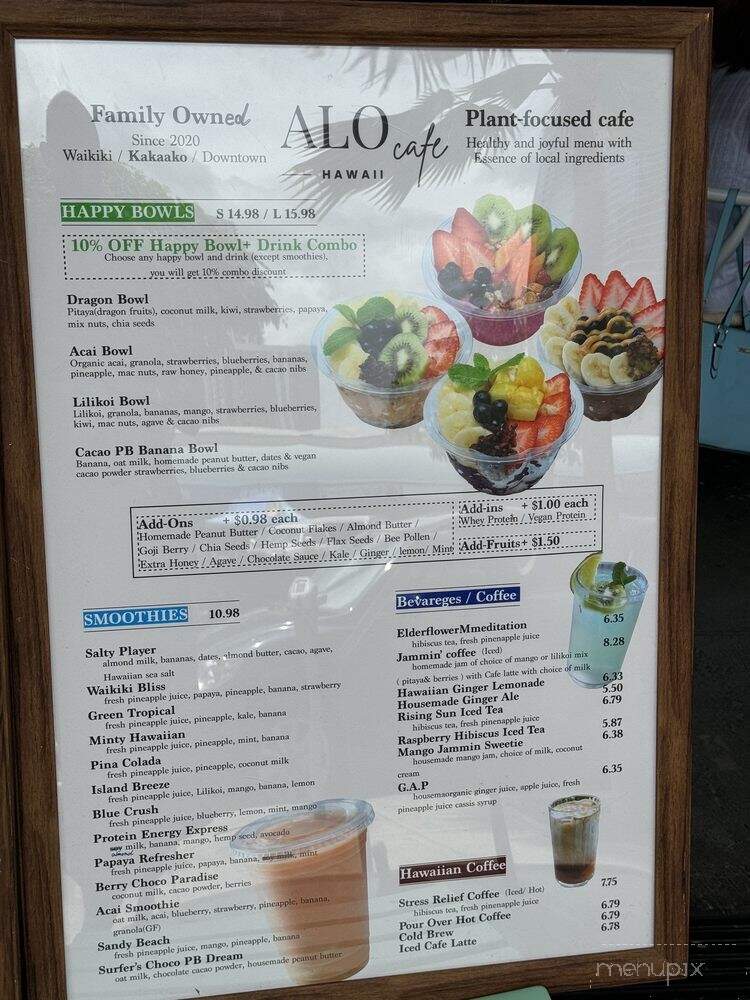 ALO Cafe Hawaii - Honolulu, HI
