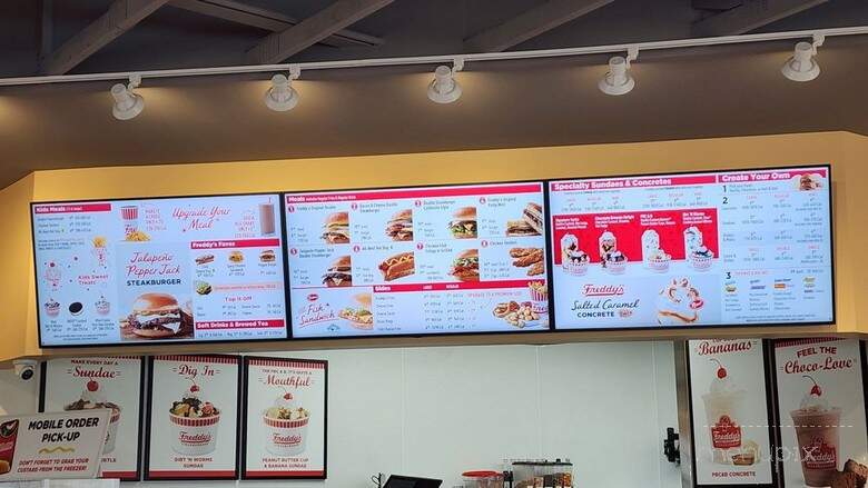 Freddy's Frozen Custard & Steakburgers - Foley, AL menu_pic