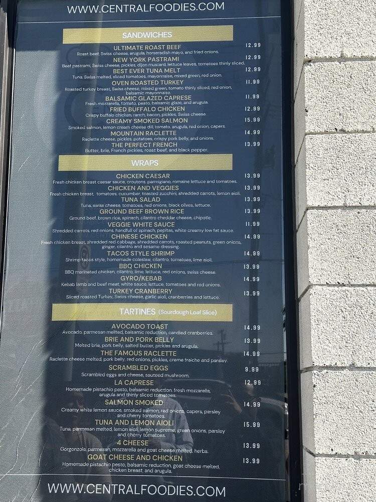 LA Sandwichery - Sun Valley, CA menu_pic