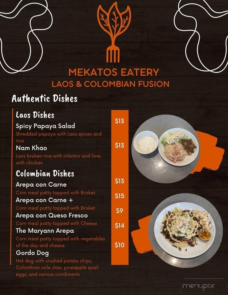 Mekatos Eatery - Lancaster, PA menu_pic