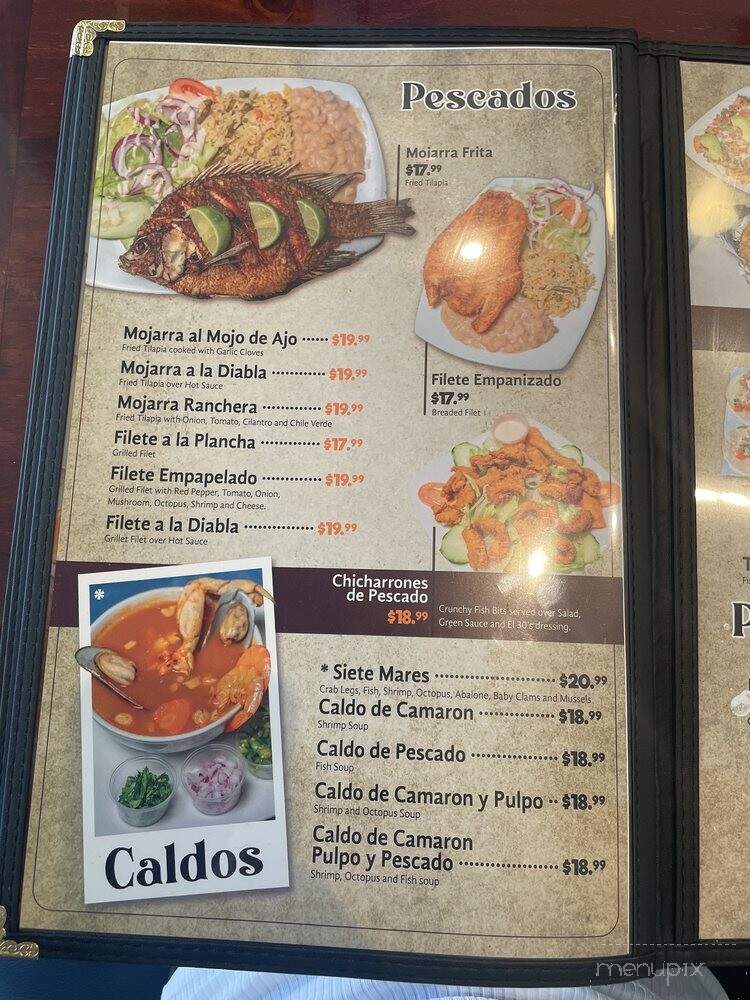 Mariscos El Barba Negra - Hanford, CA menu_pic