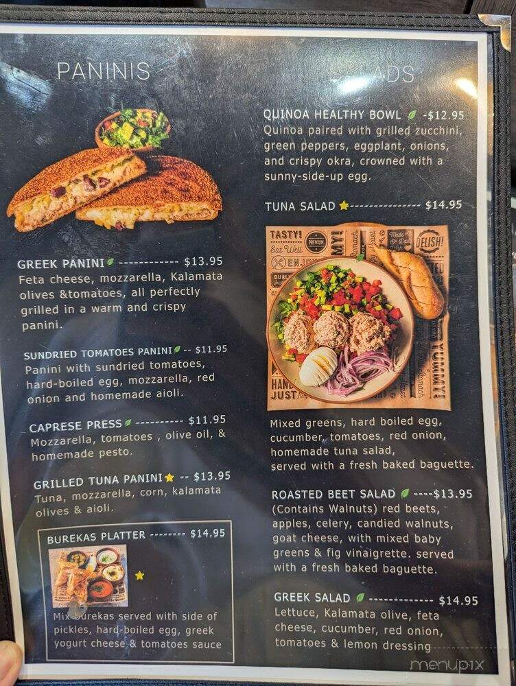 Polina Cafe - Woodland Hills, CA menu_pic