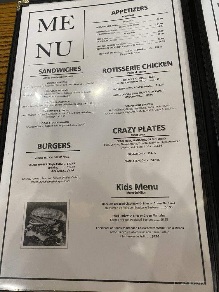 Omi's Bar & Grill - Tampa, FL menu_pic
