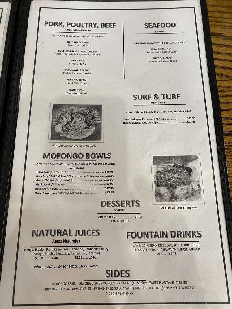 Omi's Bar & Grill - Tampa, FL menu_pic