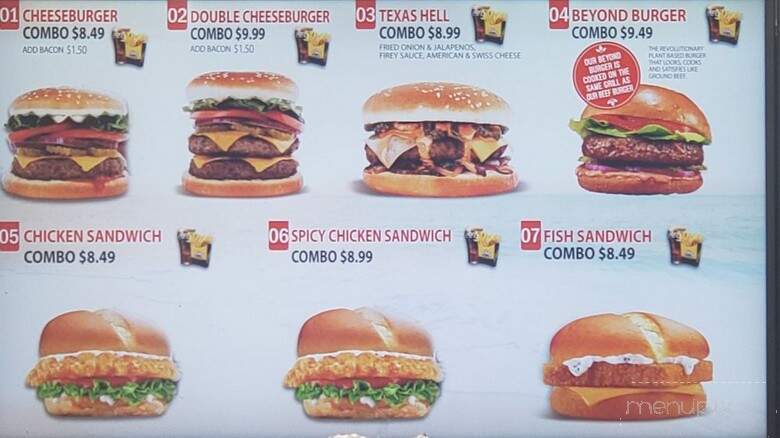 Texas Chicken & Burgers - Brooklyn, NY menu_pic