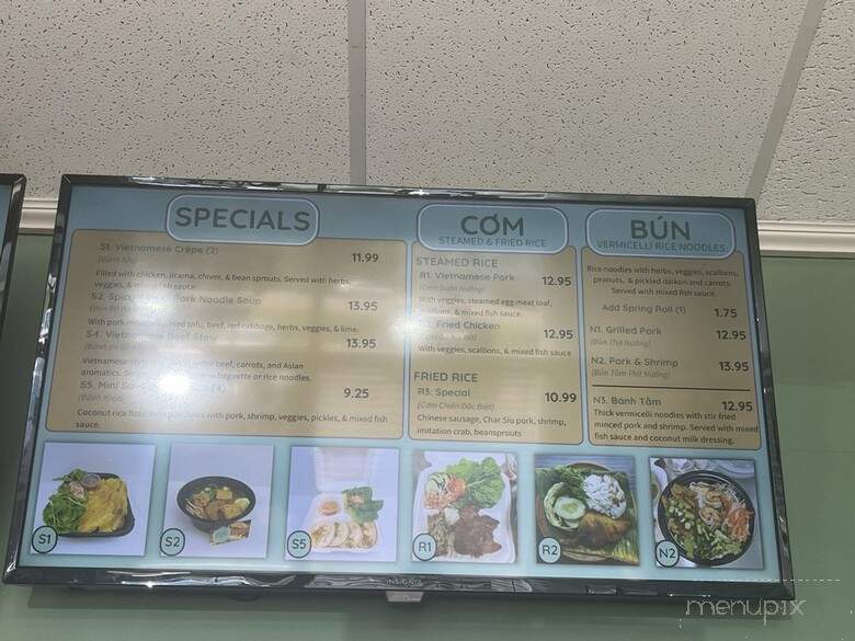Hue Banh Mi & Pho Cafe - Kent, OH menu_pic