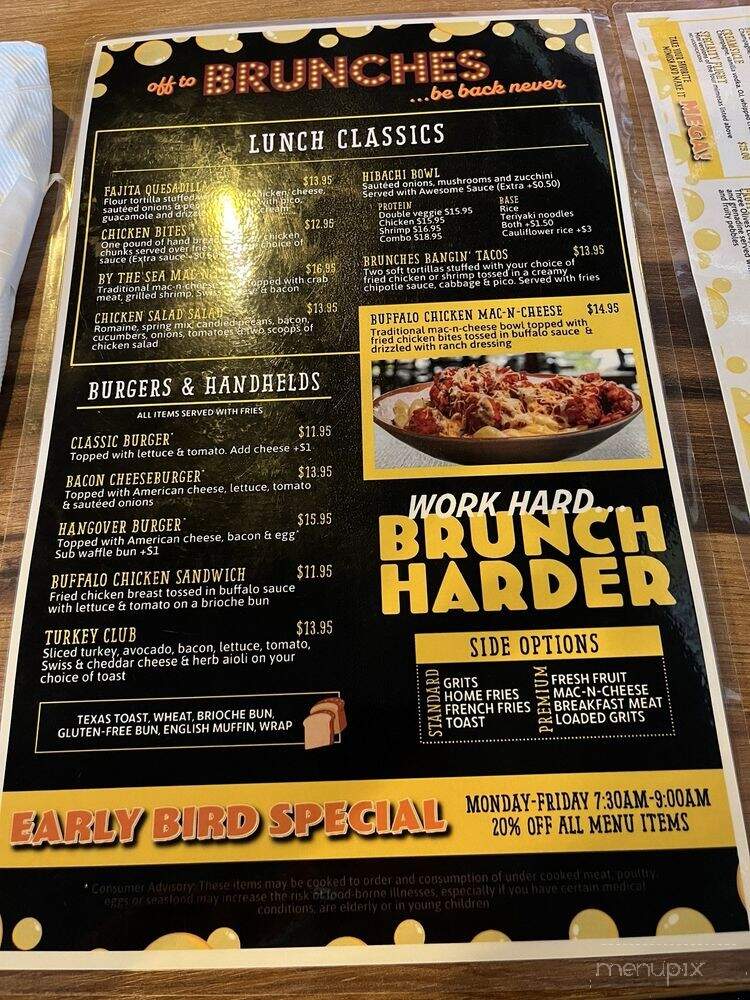 Brunches - Henrico, VA menu_pic