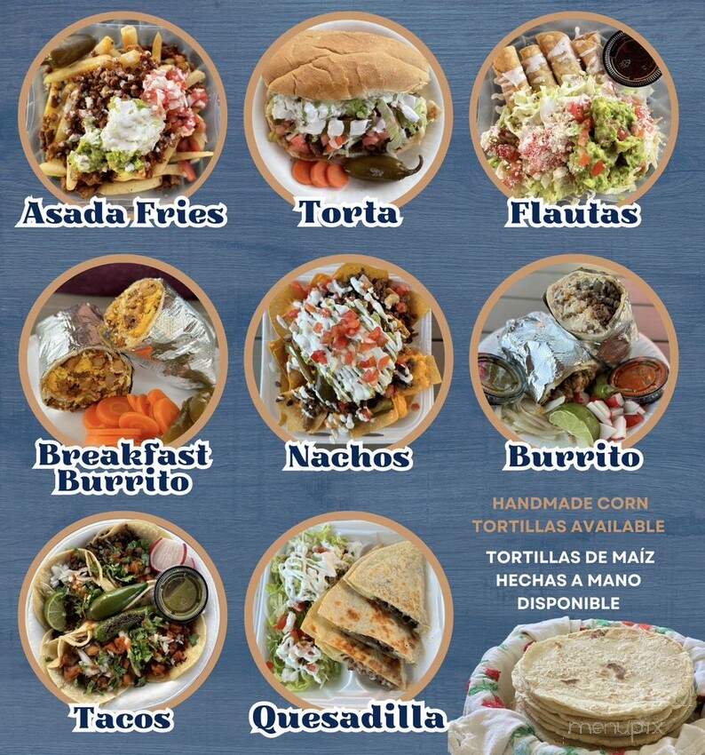Eva's Taqueria - Turlock, CA menu_pic