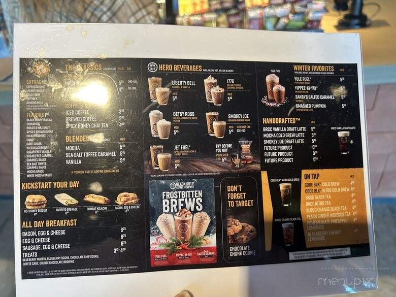 Black Rifle Coffee - Frisco, TX menu_pic
