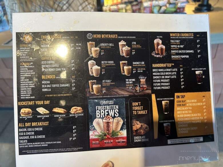 Black Rifle Coffee - Frisco, TX menu_pic