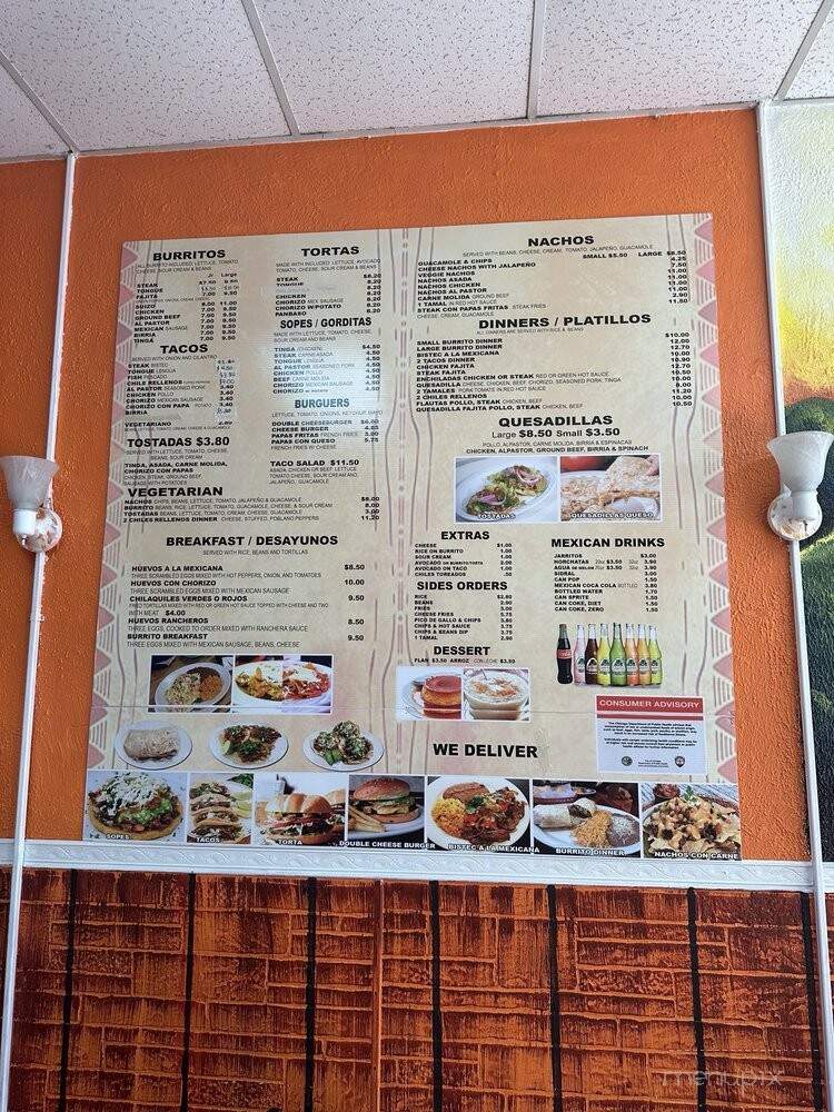 Taqueria Tejupilco - Chicago, IL menu_pic