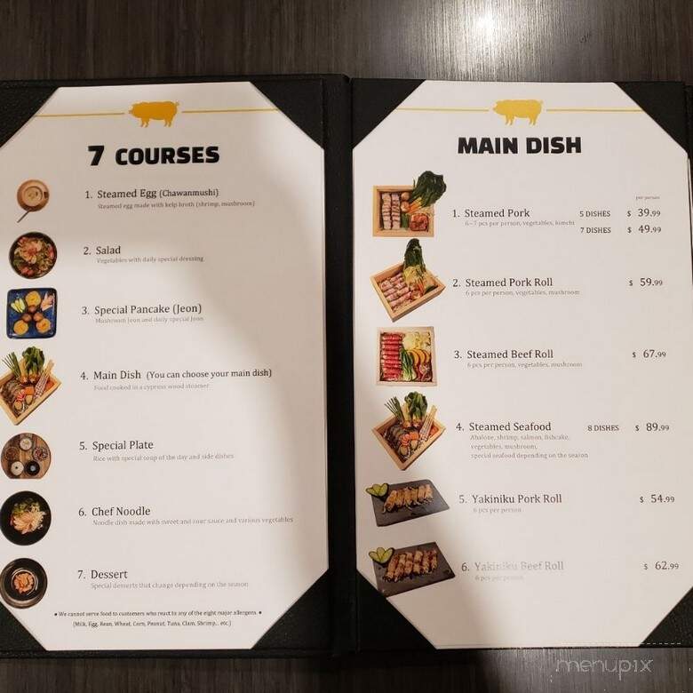 Golden Pig - Honolulu, HI menu_pic