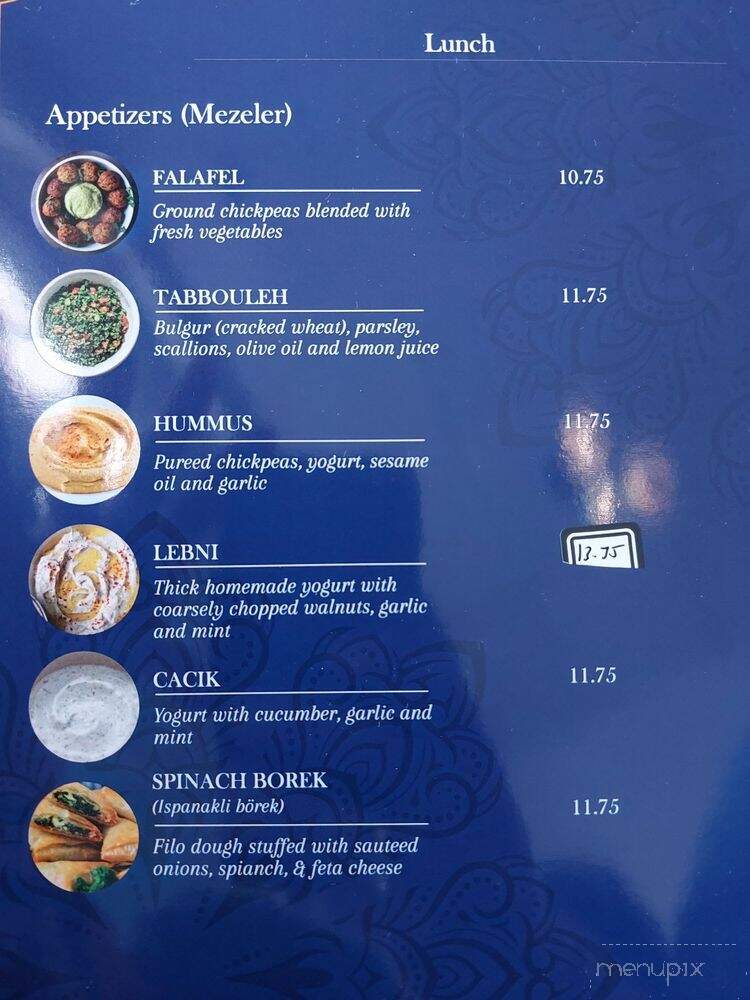 The Flying Carpet - Lewisville, TX menu_pic