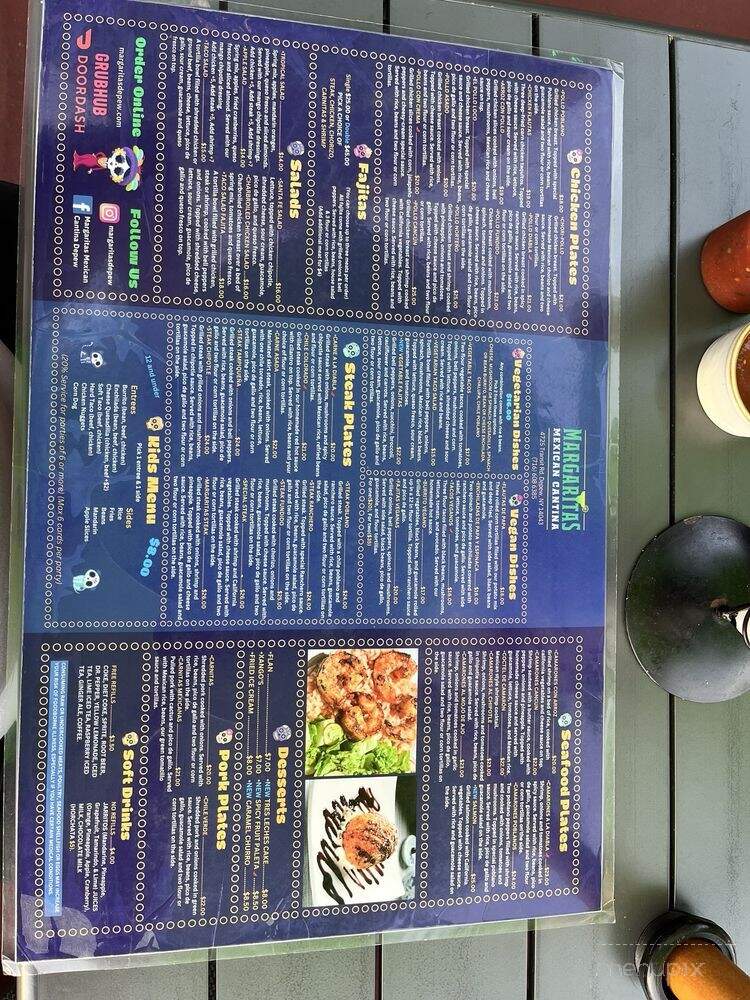 Margaritas Mexican Cantina - Depew, NY menu_pic
