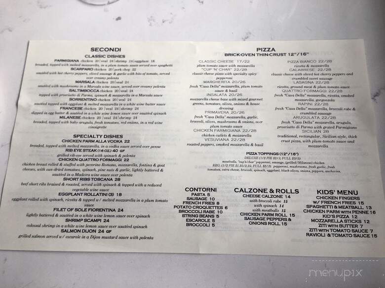 Alessia's Trattoria - Mamaroneck, NY menu_pic
