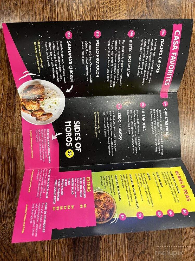 El Bacano - North Hollywood, CA menu_pic