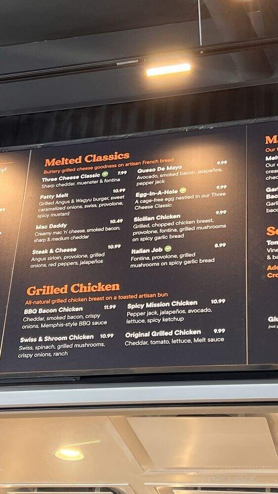 The Melt - San Diego, CA menu_pic