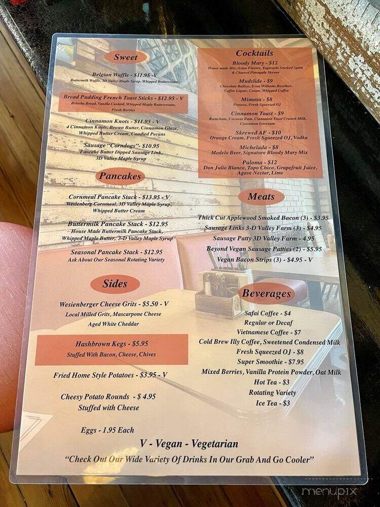 Breakfast AF - Louisville, KY menu_pic