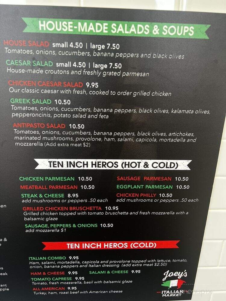 Joey's Italian Market - Odessa, FL menu_pic