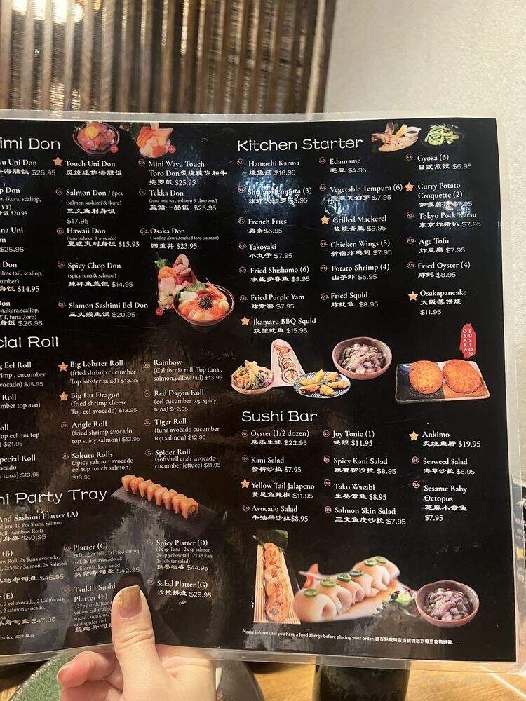 Osaka Fusion Sushi - Brooklyn, NY menu_pic