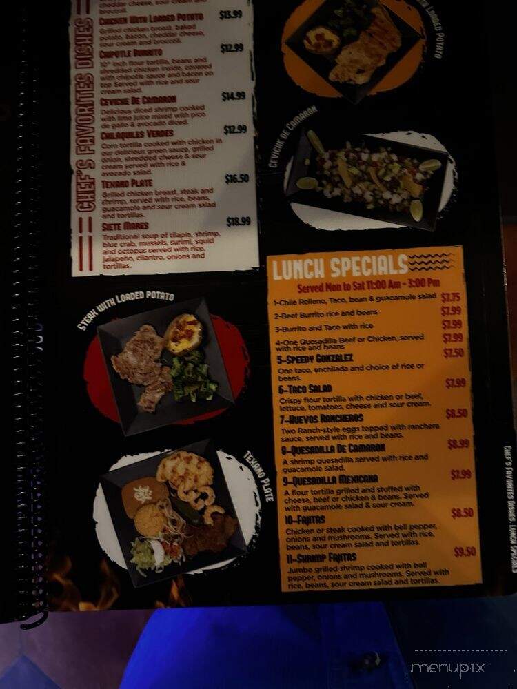 Sabor Latino Grill - Richburg, SC menu_pic