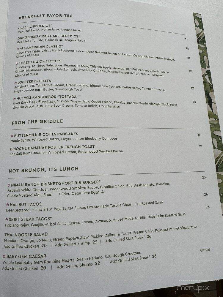 Grapefruit Basil Restaurant - Indian Wells, CA menu_pic