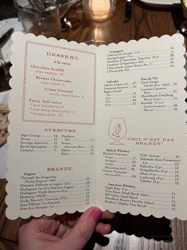 Little Sparrow - Atlanta, GA menu_pic
