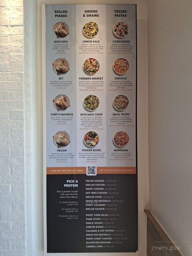 Piada Italian Street Food - Euless, TX menu_pic