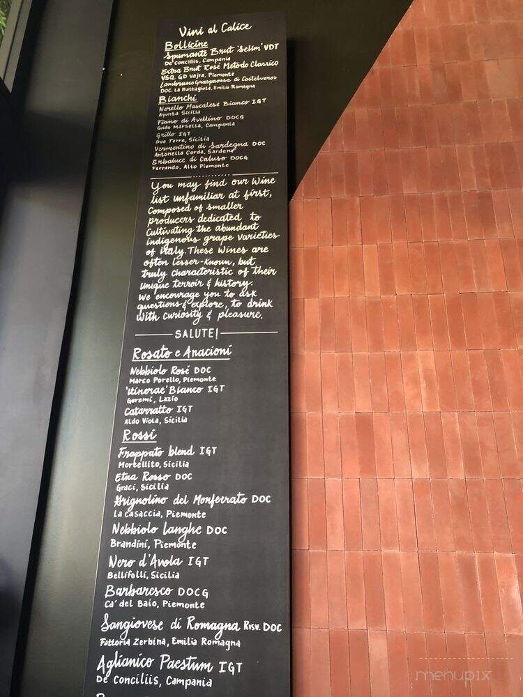 La Bettola Di Terroni - Los Angeles, CA menu_pic