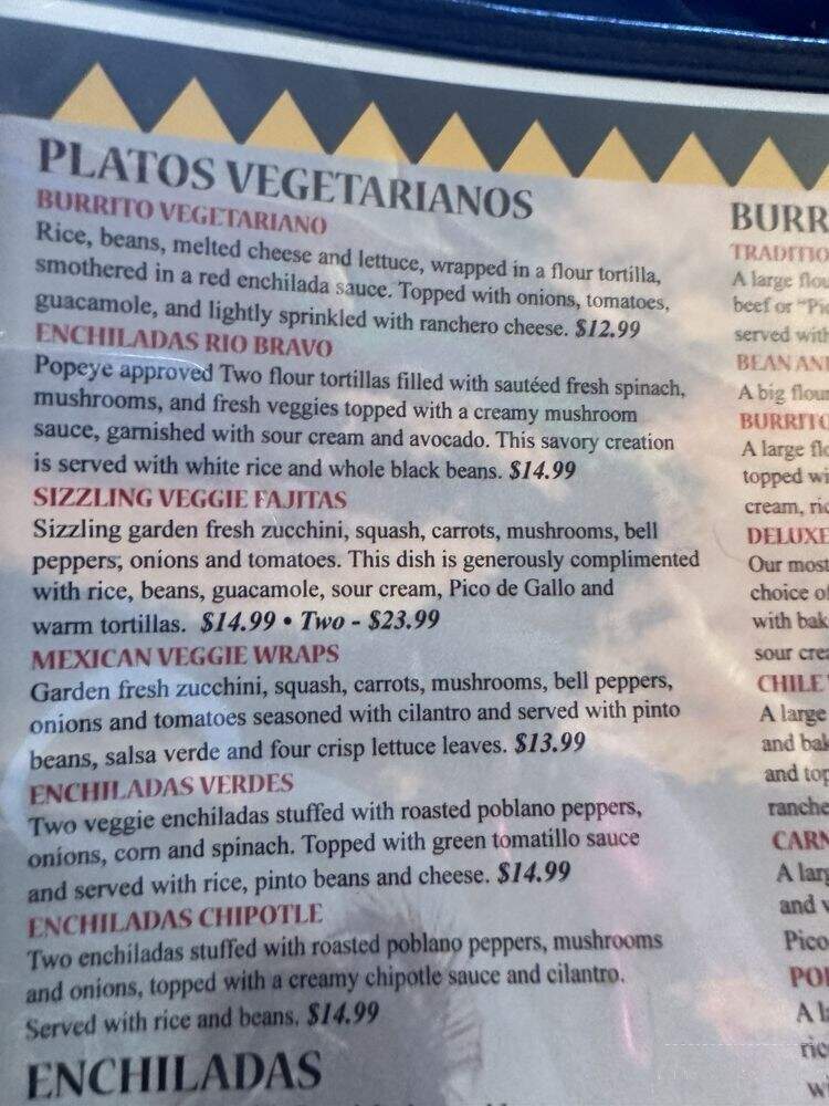 Nuevo Vallarta Authentic Mexican Food and Bar - Minden, NV menu_pic