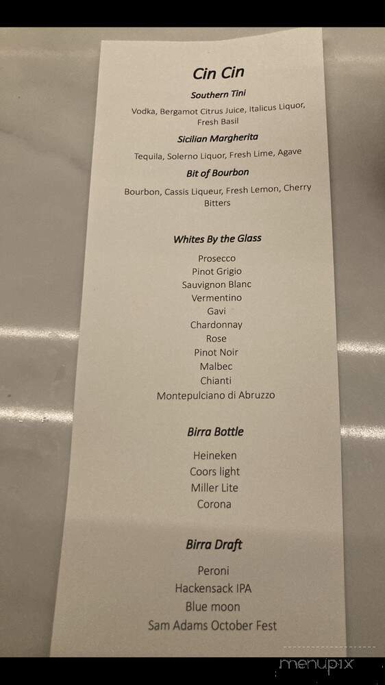 Forte Ristorante & Pizzeria - Hackensack, NJ menu_pic