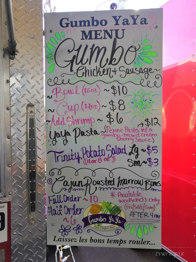 Gumbo Ya Ya - Salem, OR menu_pic